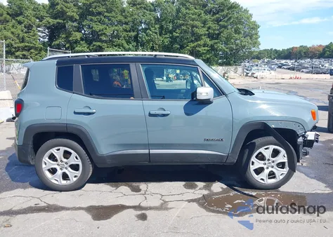 2017 Jeep Renegade Limited 4X4 from USA, damaged, VIN ZACCJBDB7HPF30277